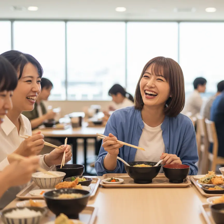 安心の社員食堂